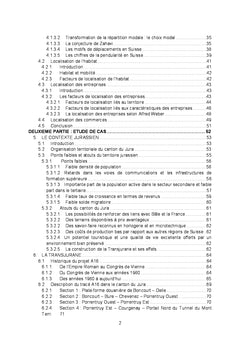 Etude des effets territoriaux de la transjurane (a16)