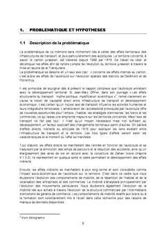 Etude des effets territoriaux de la transjurane (a16)