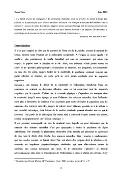 La construction du psychisme chez Freud et Husserl