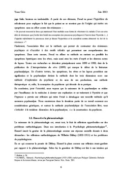 La construction du psychisme chez Freud et Husserl