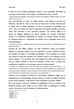 La construction du psychisme chez Freud et Husserl