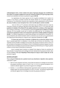 Stratégie vaccinale des groupes prioritaires contre le coronavirus