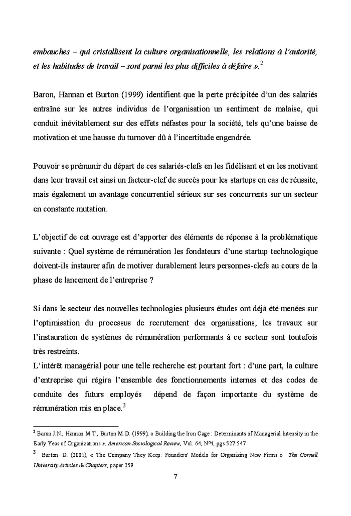 Etablir un système de rémunération performant