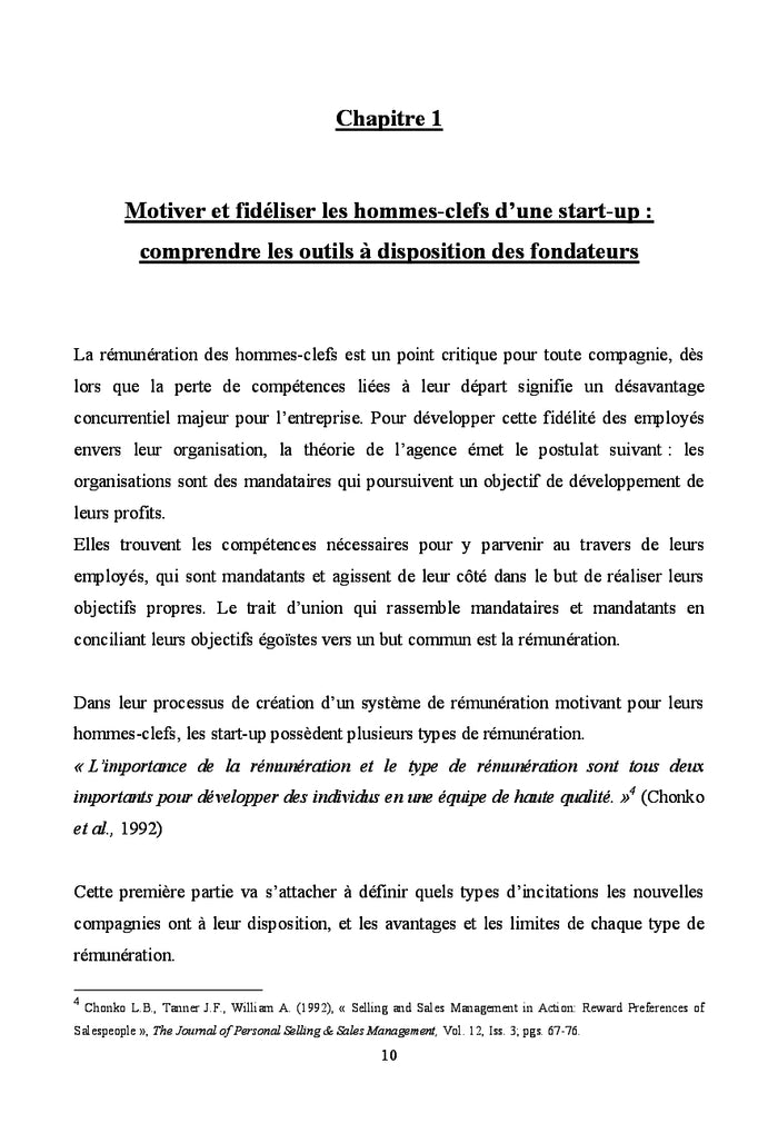 Etablir un système de rémunération performant