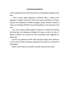 Deep and Surface Structures of Akan Folktales