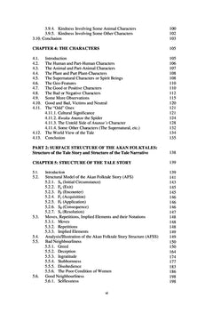 Deep and Surface Structures of Akan Folktales