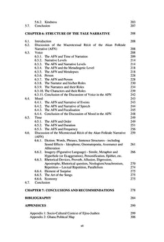 Deep and Surface Structures of Akan Folktales