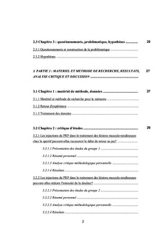 Intérêt des injections de plasma riche en plaquettes chez le sportif