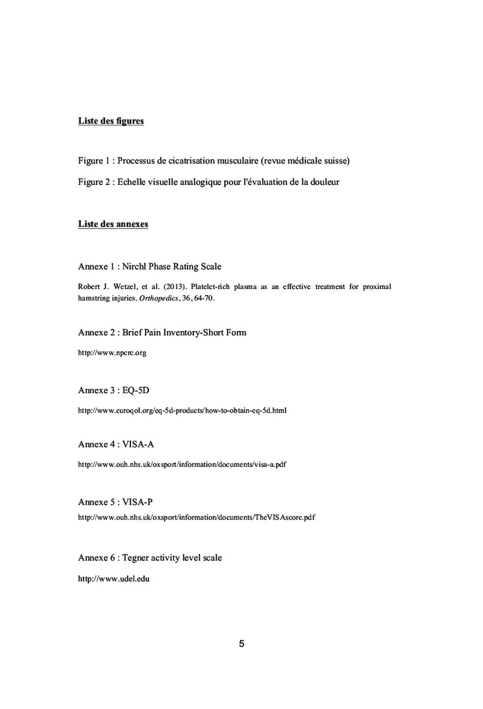 Intérêt des injections de plasma riche en plaquettes chez le sportif