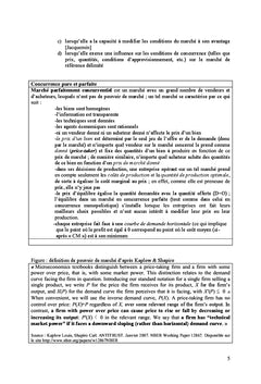 Le pouvoir de marché - une vue d'ensemble