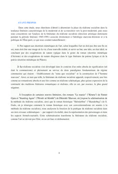 La littérature du réalisme socialiste