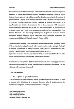 systemes decisionnels et modelistation multidimensionnelle