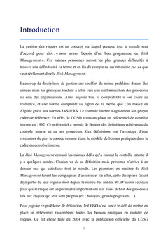 L'enterprise Risk Management et sa mise en place