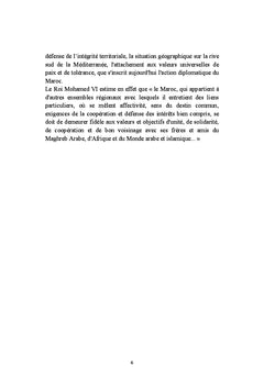 Etudes des rapports inter-arabes: le Maroc et l'Orient arabe