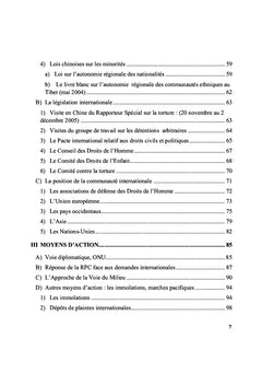 Violations des Droits de l'Homme au Tibet