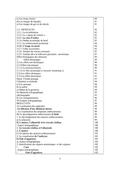 Echographie embryonnaire et foetale chez la chienne