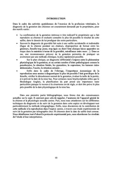 Echographie embryonnaire et foetale chez la chienne