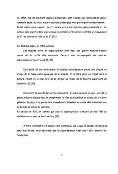 Analyses des epaules de volleyeurs versus non-lanceurs