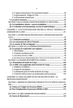 Application des paiements des services environnementaux en RD Congo