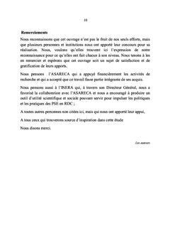 Application des paiements des services environnementaux en RD Congo