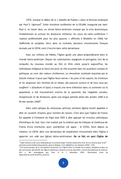 Le Comité épiscopal France - Amérique Latine (CeFAL) : 1961 - 1979