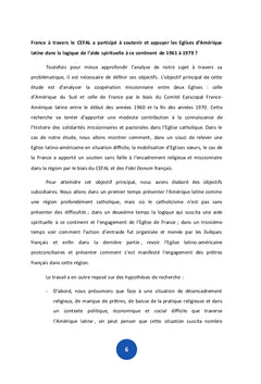 Le Comité épiscopal France - Amérique Latine (CeFAL) : 1961 - 1979