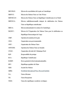 Conflits armes internes et responsabilite de proteger