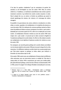 Politique urbaine et espace peripherique A Casablanca