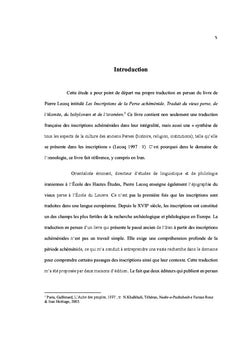 La lecture moderne des inscriptions achéménides