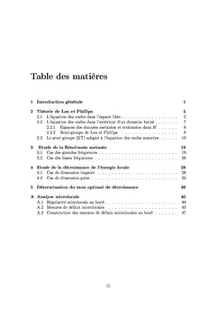 Équation des ondes amorties dans un domaine extérieur