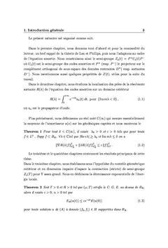 Équation des ondes amorties dans un domaine extérieur