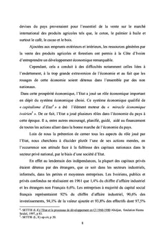 La société nationale de financement en côte d'ivoire de 1963 à 1980
