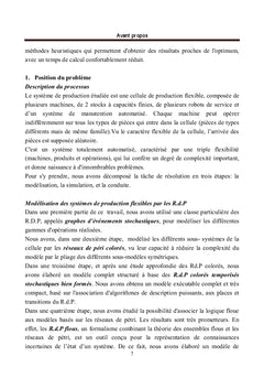 Les systèmes de production automatisés