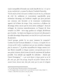 Entre la vie et le vide