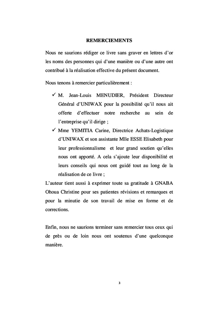 L'optimisation du processus achats dans une entreprise industrielle