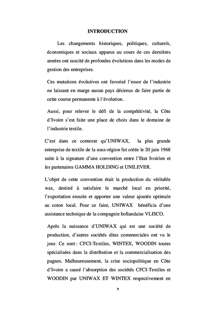 L'optimisation du processus achats dans une entreprise industrielle