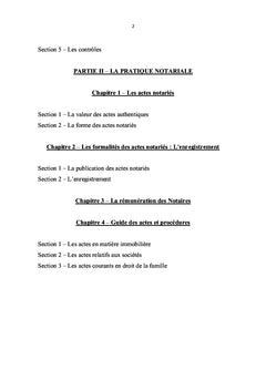 Le notariat sénégalais: réglementation et pratique notariale