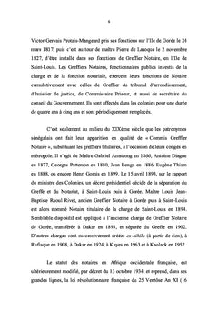 Le notariat sénégalais: réglementation et pratique notariale