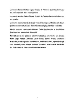 La traite transatlantique et la route de l'esclave à Ouidah au Bénin