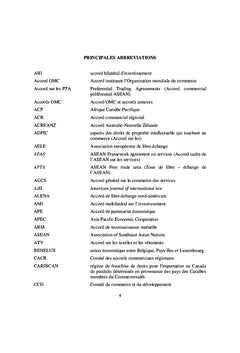 L'articulation entre l'OMC et les accords commerciaux régionaux