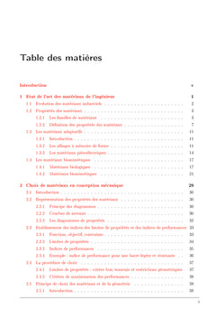 Les Matériaux en conception mécanique et leurs mises en forme