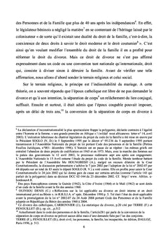 La réforme du droit du divorce au Bénin