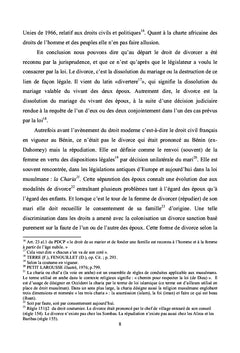 La réforme du droit du divorce au Bénin