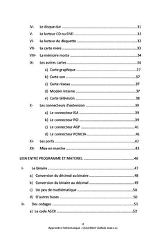 Apprendre l'informatique