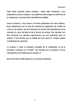 La coalescence des grains de polymère