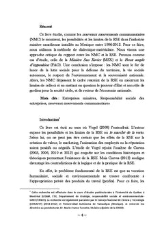 Responsabilité sociale des entreprises minières canadiennes au Mexique