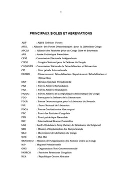 Les groupes armés et l'impact sur la sécurité dans les Grands-lacs