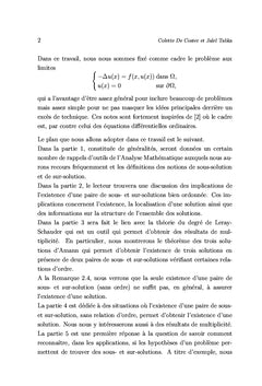 Introduction à quelques problèmes d'edp