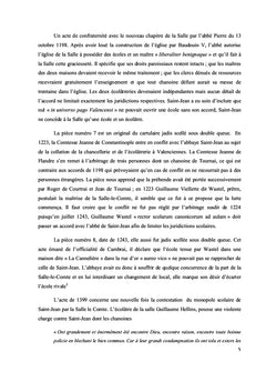 Histoire scolaire de Valenciennes à la fin du Moyen Âge