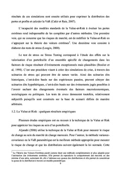 Gestion du risque de change en Tunisie: application de l'approche VaR